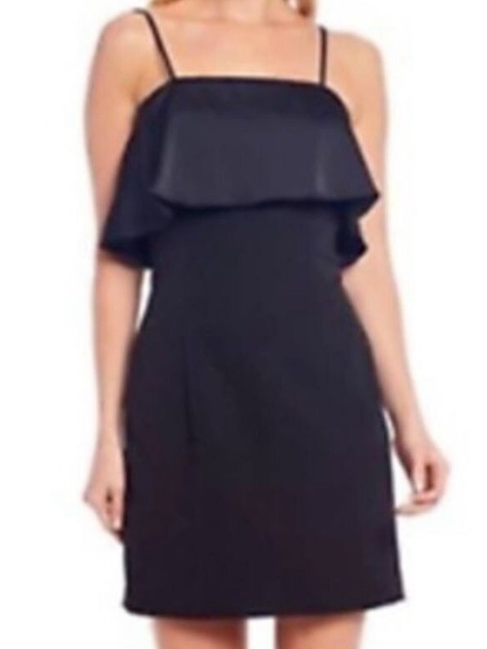 GIANNI BINI NEW STUNNING MINI BLACK DRS BAILEY TIERED COCKTAIL DRESS - Size 8